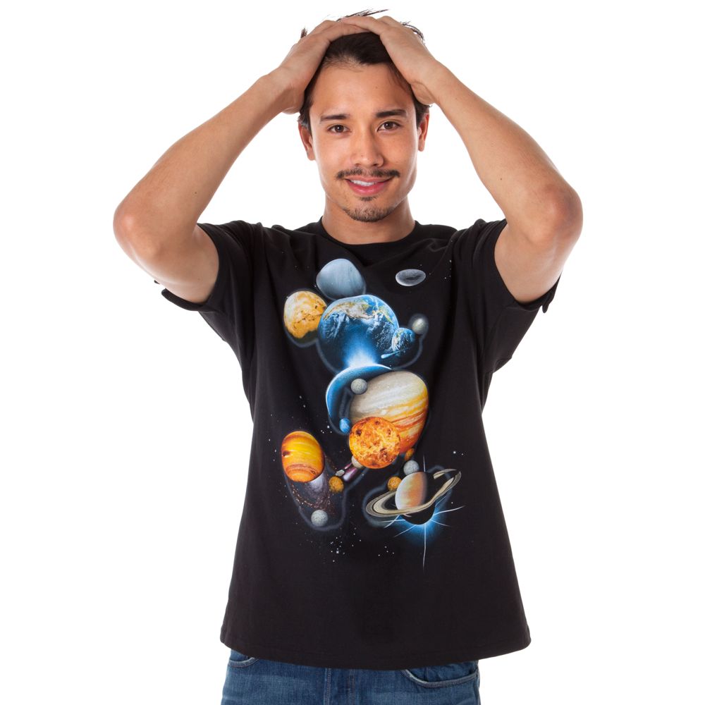 Planet Mickey Mouse Tee for Men