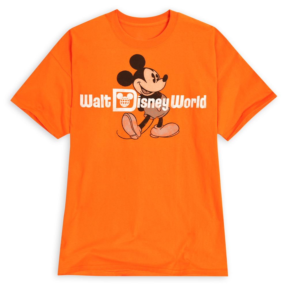 Faded Walt Disney World Mickey Mouse Tee for Adults 