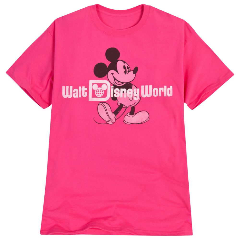 Faded Walt Disney World Mickey Mouse Tee for Adults 