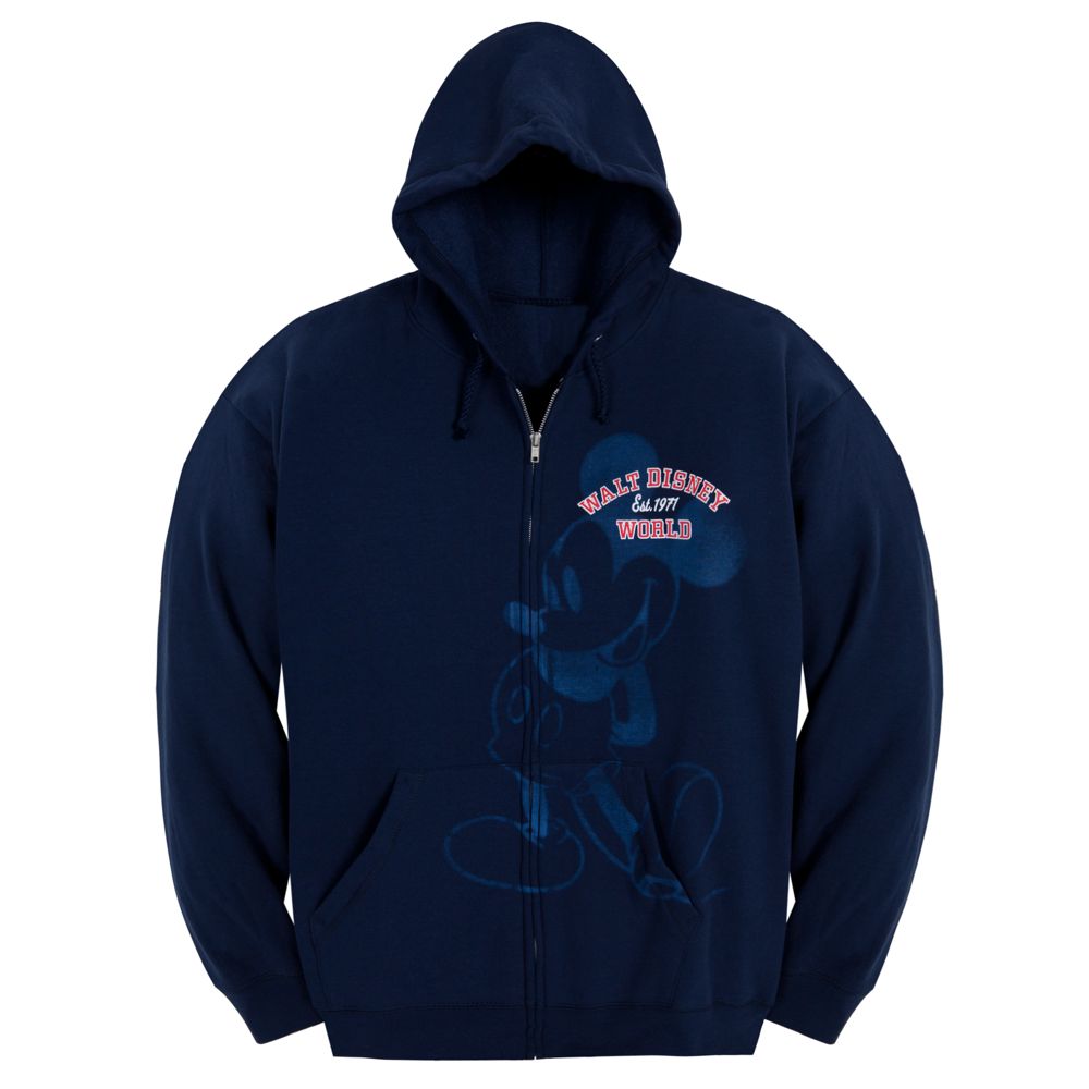 Hooded Zip Fleece Walt Disney World Mickey Mouse Jacket for Women 