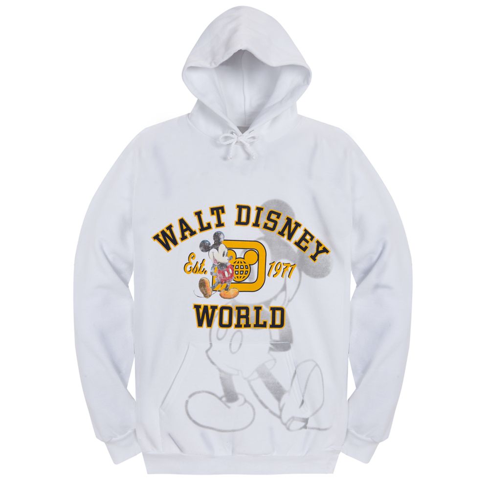 Hooded Fleece Walt Disney World Mickey Mouse Sweatshirt for Adults 