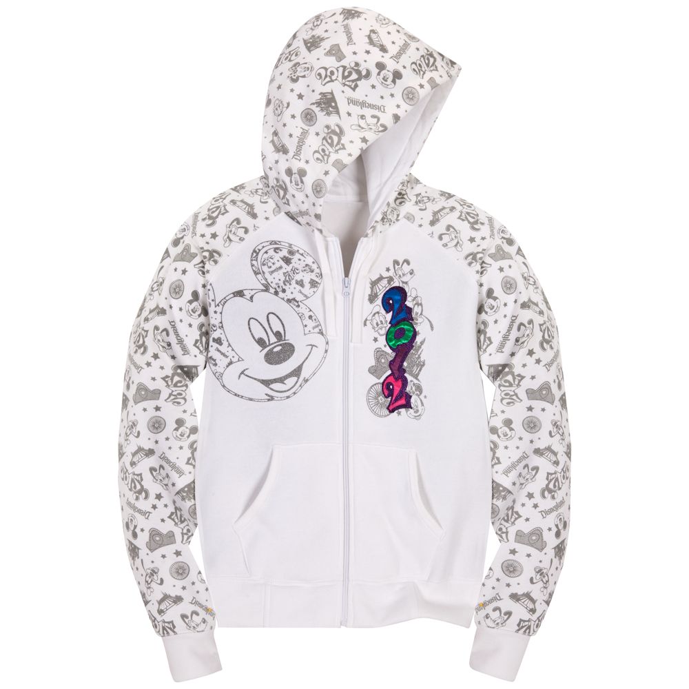 Zip Fleece 2012 Disneyland Hoodie for Women