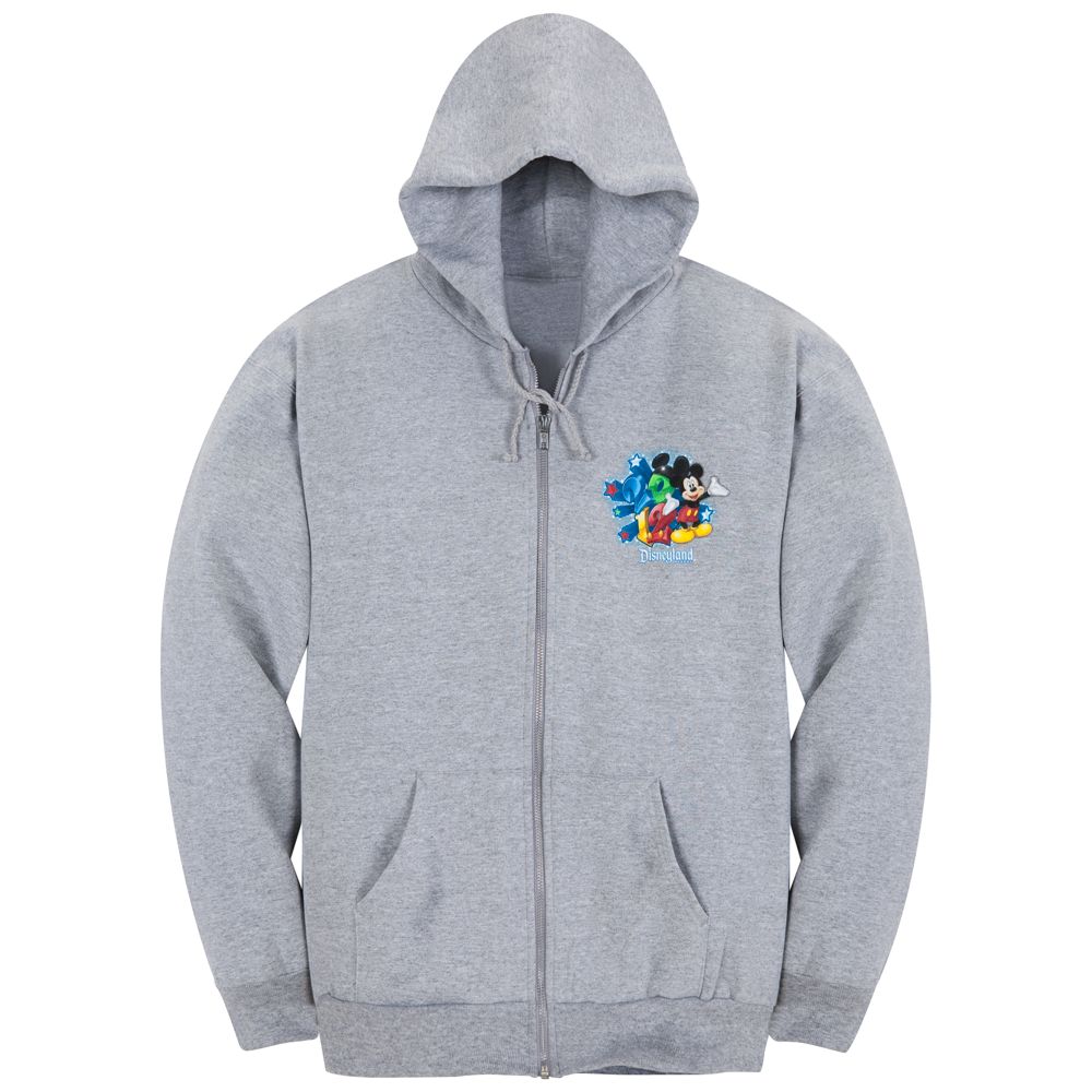 Zip Fleece 2012 Disneyland Resort Hoodie for Adults