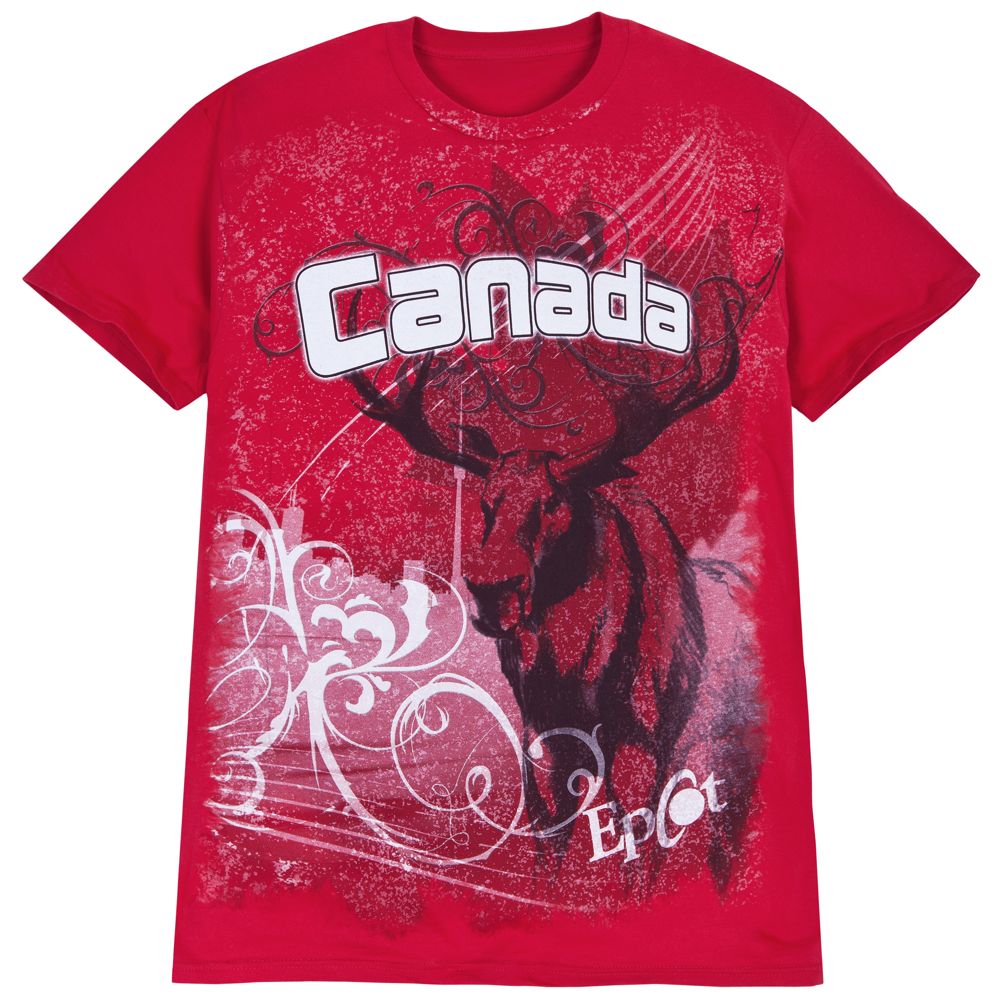 Epcot World Showcase Canada Pavilion Tee for Adults