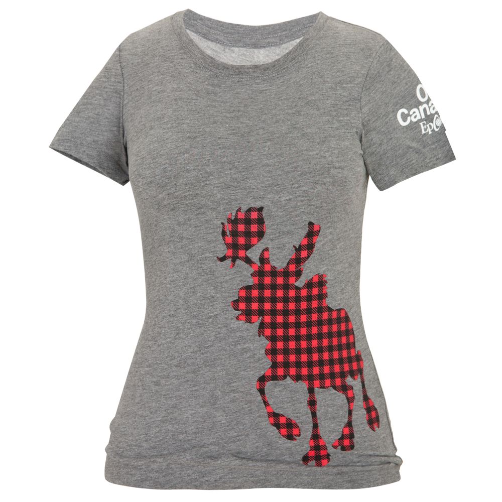 Epcot World Showcase Canada Pavilion O Canada Moose Tee for Women
