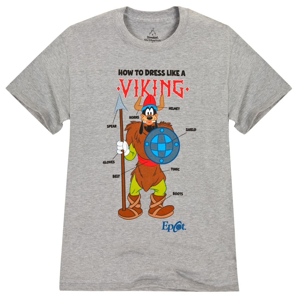 Epcot World Showcase Norway Pavilion How To Dress Like a Viking Goofy Tee for Adults