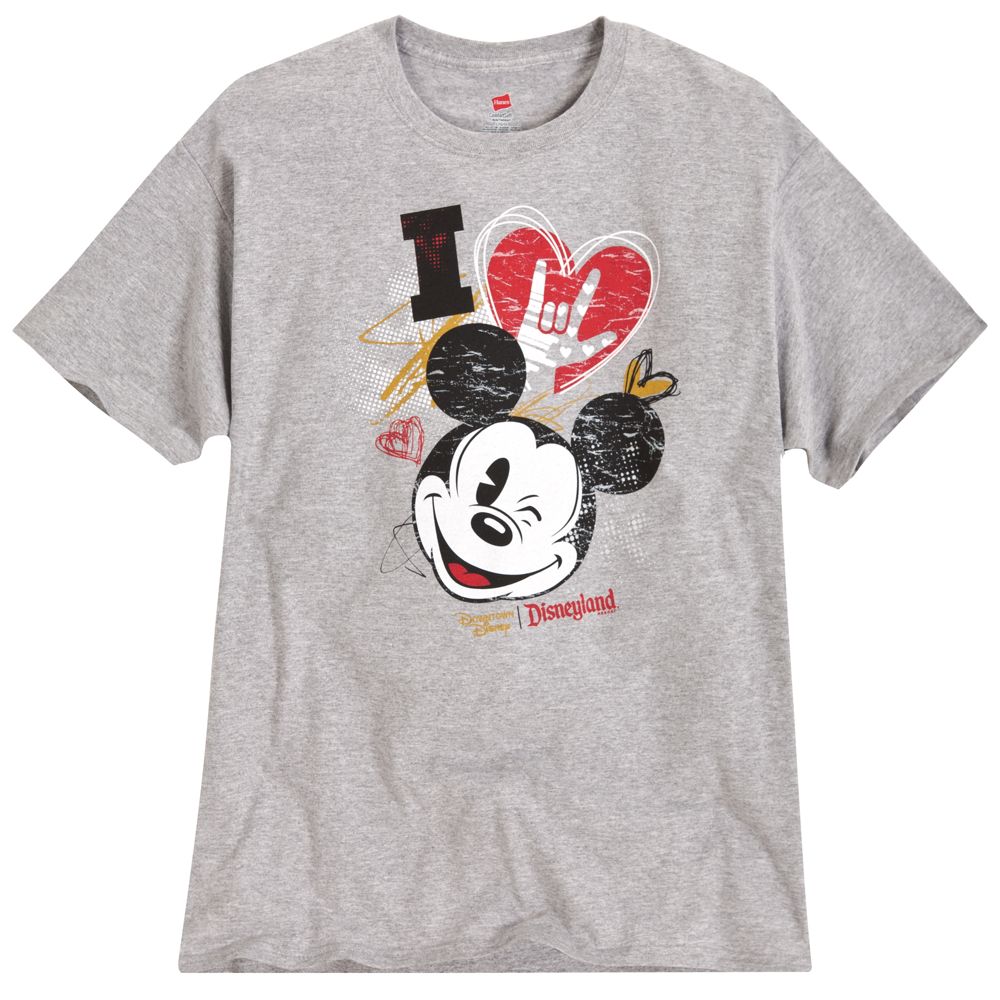 SIGNin In The Street Mickey Mouse Tee for Adults