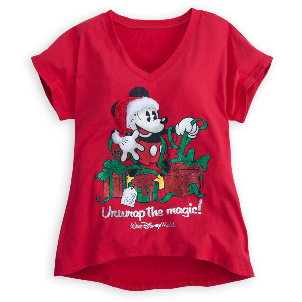 Mickey Mouse Tee for Women - Walt Disney World - Holiday