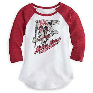 Mickey Mouse Thermal Tee for Women