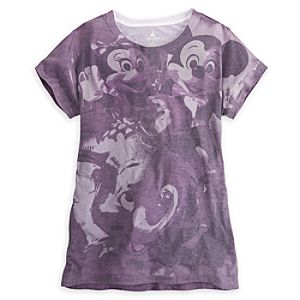 Mickey and Minnie Mouse on Dumbo Tee for Women - Walt Disney World