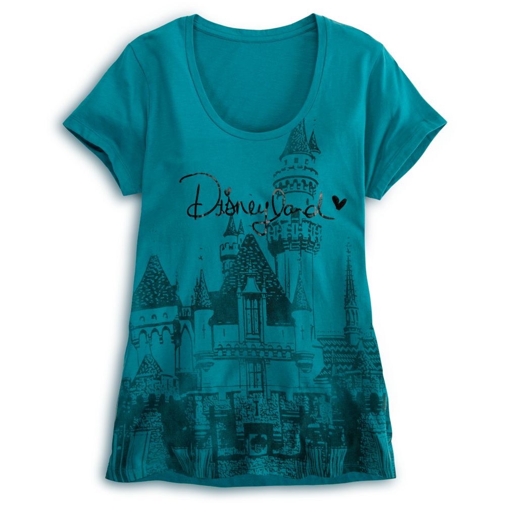 Sleeping Beauty Castle Tee for Women - Disneyland