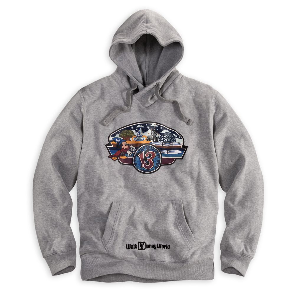 Sorcerer Mickey Mouse Hoodie for Men - Walt Disney World 2013