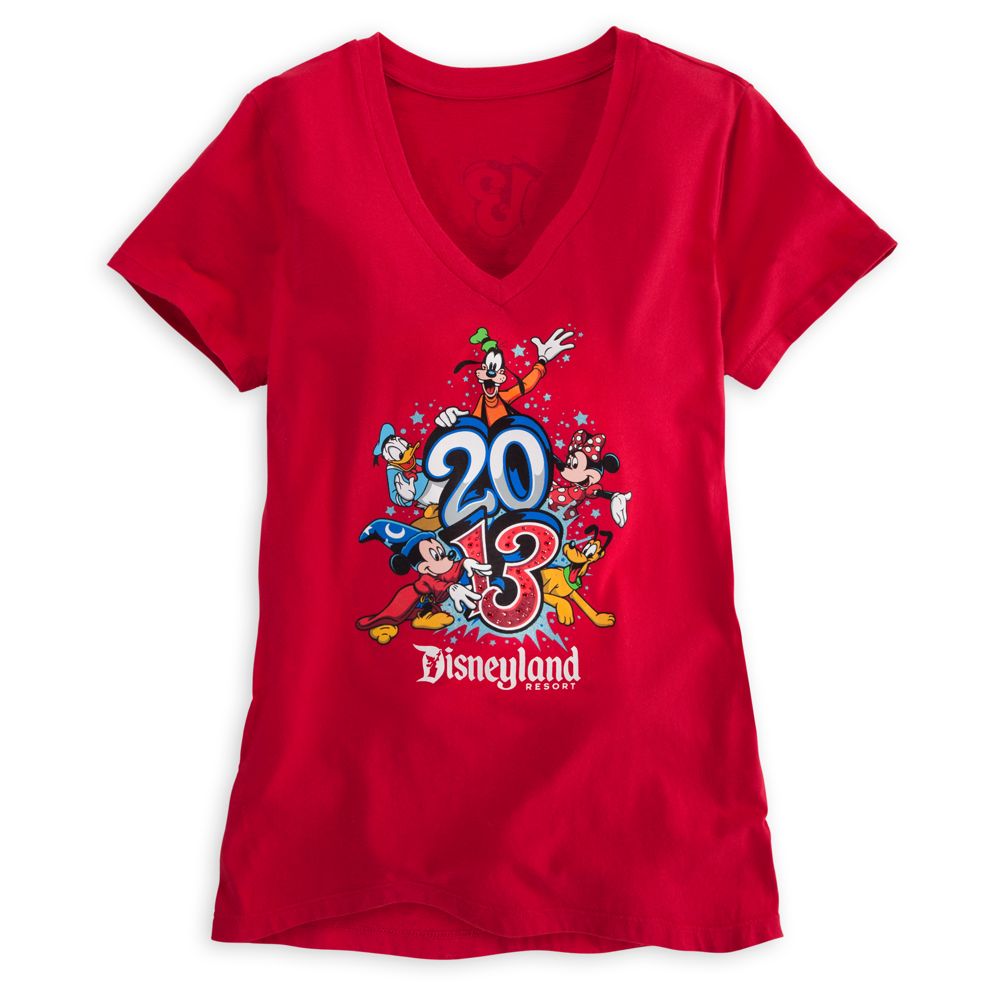 Sorcerer Mickey Mouse Tee for Women - Disneyland 2013