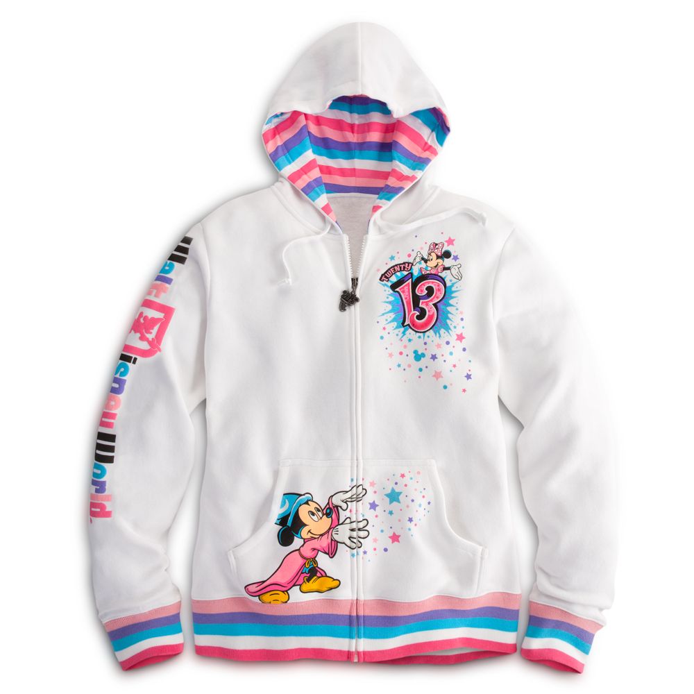 Sorcerer Mickey Mouse Hoodie for Women - Walt Disney World 2013