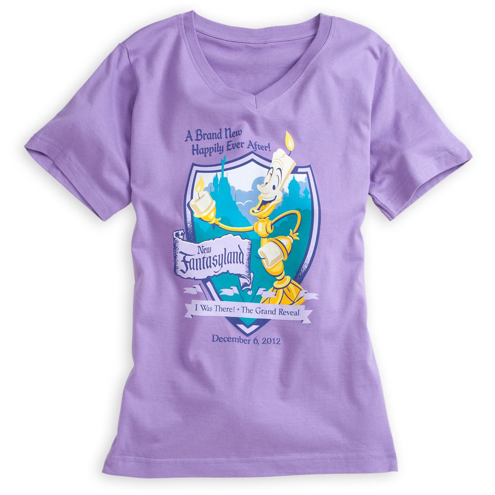 Lumiere Tee for Women - New Fantasyland Walt Disney World