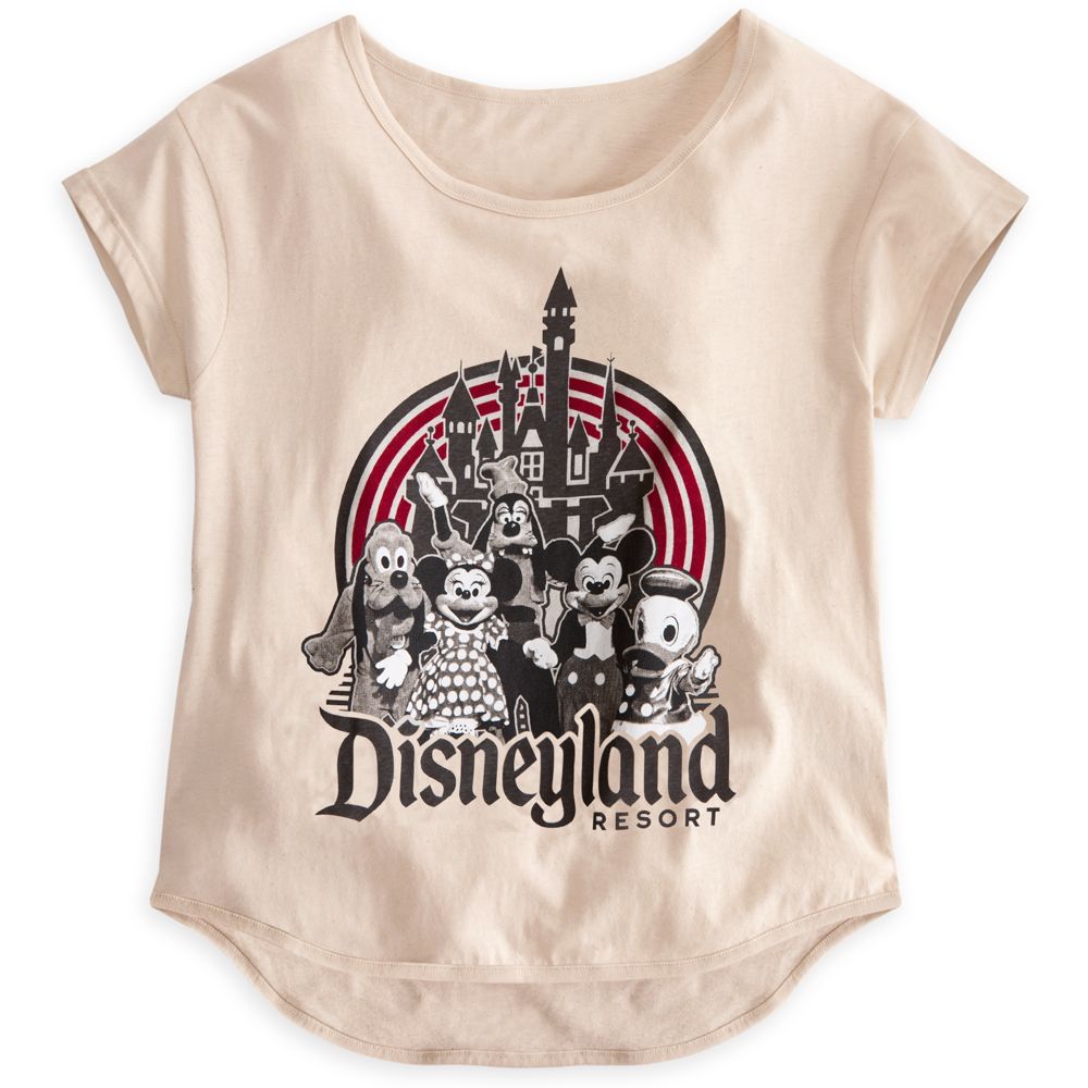 Mickey Mouse and Friends Tee for Women - Disneyland