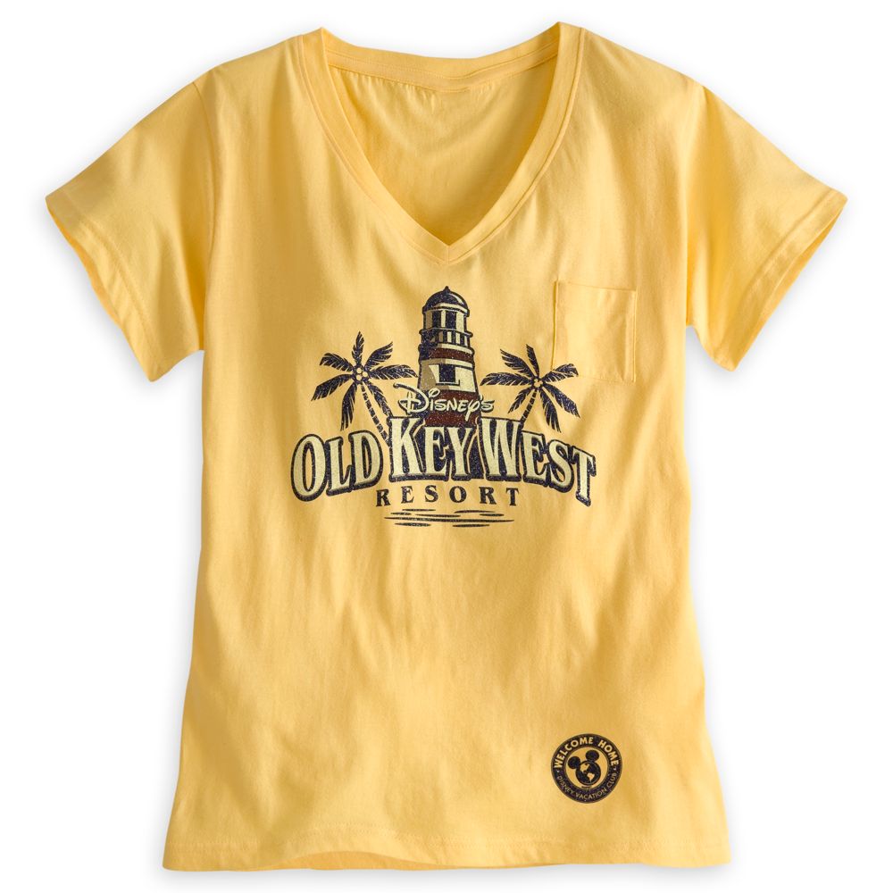 mt_ignore:Disney's Old Key West Resort V-Neck Tee for Adults - Limited Availability