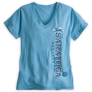 mt_ignore:Disney's Saratoga Springs Resort & Spa V-Neck Tee for Adults - Limited Availability