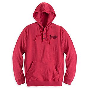 Mickey Mouse Henley Hoodie for Adults - Disneyland