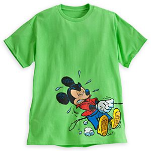Mickey Mouse and Pluto Tee for Adults
