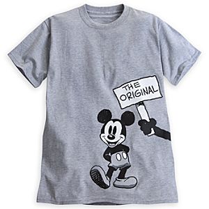 Mickey Mouse and Oswald the Lucky Rabbit Tee for Adults
