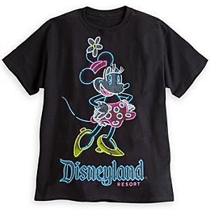 Minnie Mouse Neon Tee for Adults - Disneyland