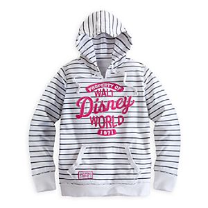 Walt Disney World Striped Hoodie for Women