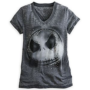 Jack Skellington Studded Tee for Women