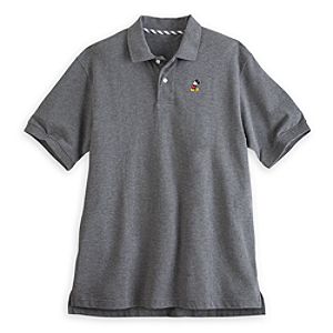 Mickey Mouse Polo for Men - Gray