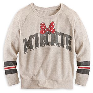 Minnie Mouse Long Sleeve Raglan Tee for Women