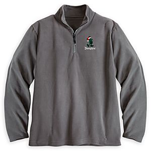 Santa Mickey Mouse Fleece Pullover for Adults - Disneyland