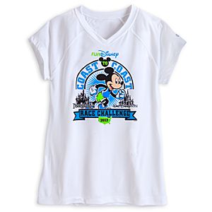 Commemorative RunDisney Coast to Coast 2013 Tee for Women