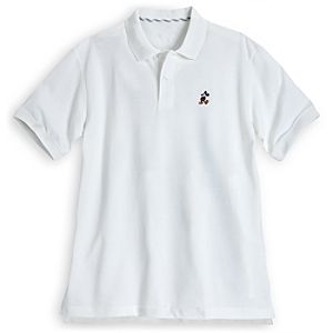 Mickey Mouse Polo for Men - White