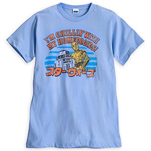 C-3PO and R2-D2 Tee for Adults