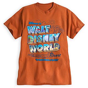 Walt Disney World Postcard Tee for Adults