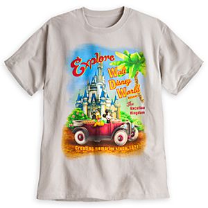 Mickey Mouse and Pluto Tee for Adults - Walt Disney World
