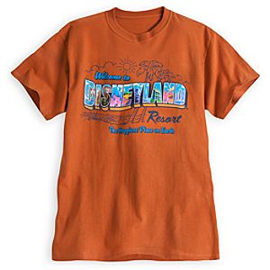 Disneyland Postcard Tee for Adults