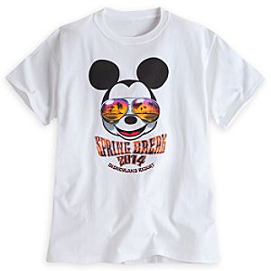 Mickey Mouse Tee for Adults - Spring Break 2014 - Disneyland