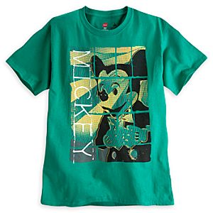 Mickey Mouse Pop Art Tee for Adults - Disney Parks
