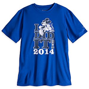 Mickey Mouse Performance Tee for Men - RunDisney 2014 - Limited Availability