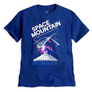 Space Mountain Attraction Poster Tee - Disneyland - Limited Availability
