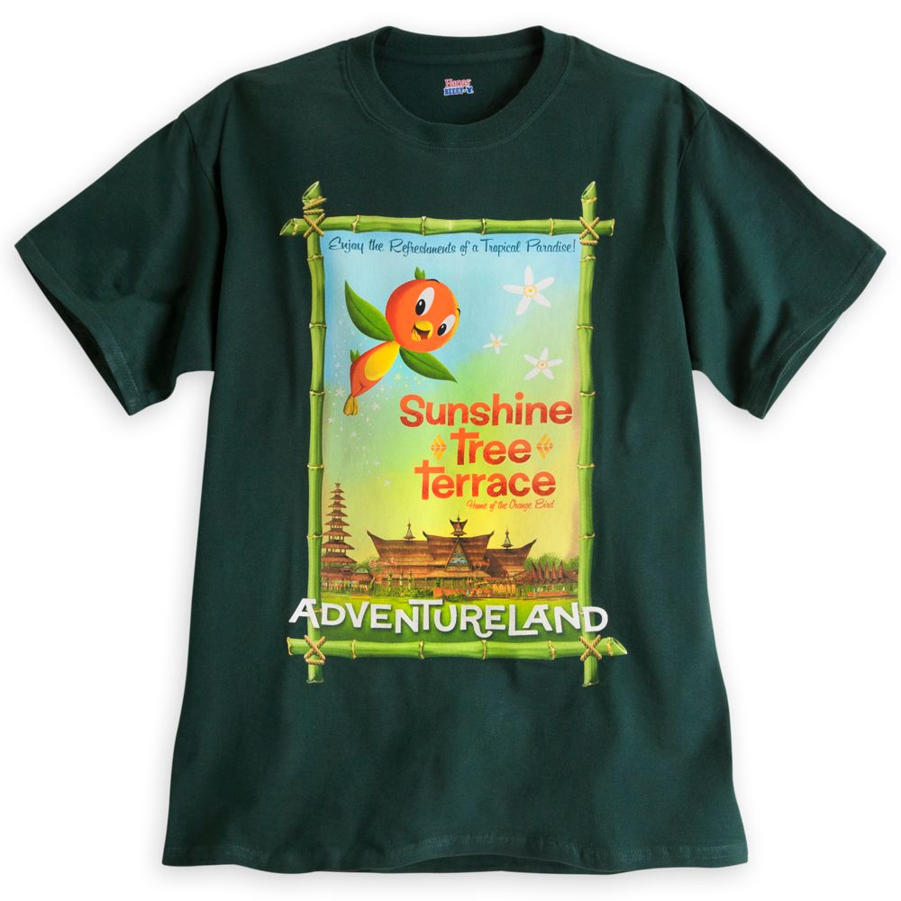 Orange Bird - Sunshine Tree Terrace Attraction Poster Tee - Walt Disney World - Limited Availability