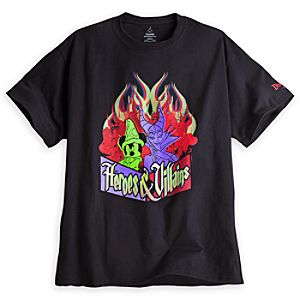 Disney Heroes and Villains Tee for Adults - Disneyland - Limited Availability