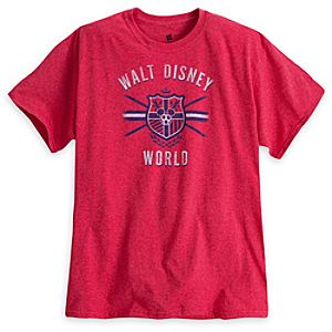 Mickey Mouse Soccer Tee - Walt Disney World - Red