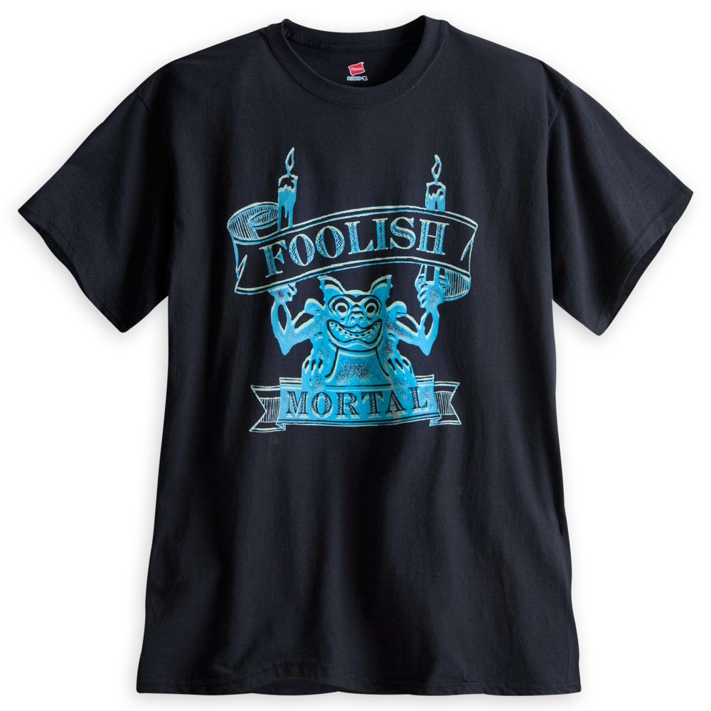 The Haunted Mansion Tee for Men - ''Foolish Mortal''