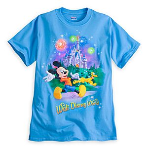 Mickey Mouse and Pluto Tee for Adults - Walt Disney World