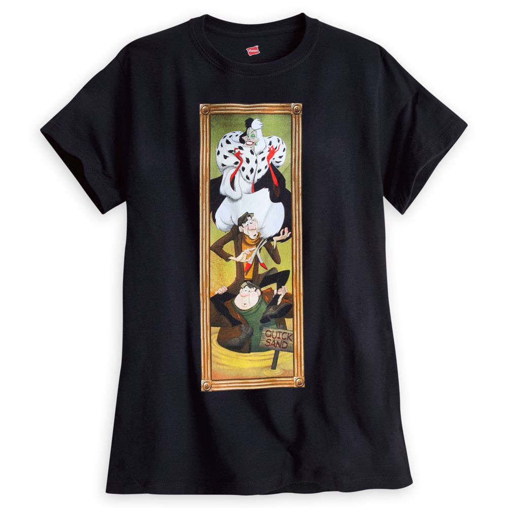 Cruella De Vil Tee for Women - The Haunted Mansion - Limited Availability