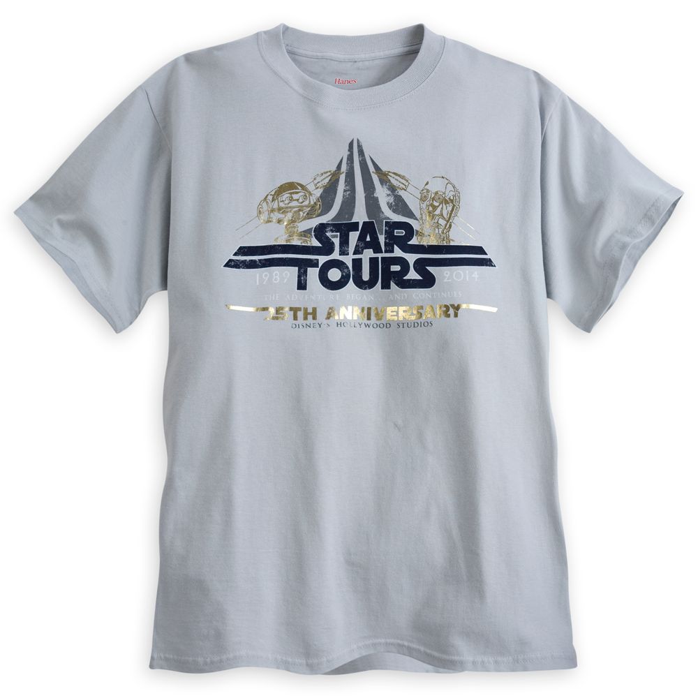 Star Tours 25th Anniversary Tee for Adults - Walt Disney World - Limited Availability