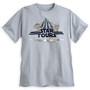 Star Tours 25th Anniversary Tee for Adults - Walt Disney World - Limited Availability