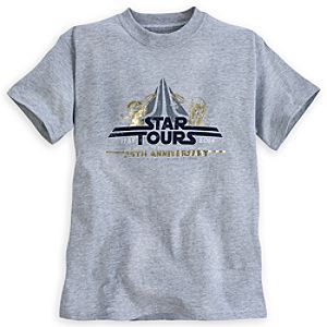 Star Tours 25th Anniversary Tee for Kids - Walt Disney World - Limited Availability